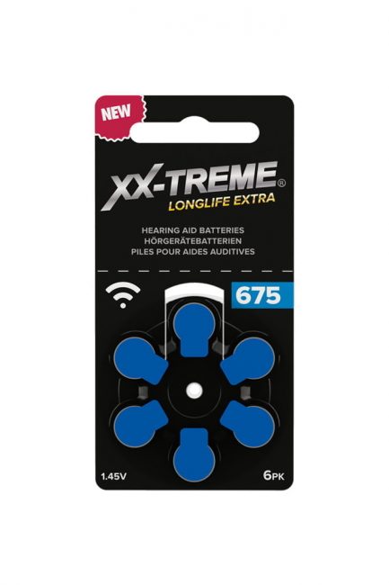 Батарейки для слухового апарату XX-TREME (675)